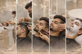 Complete grooming package from Pro Look Gents Salon, available as a home service or as a salon walk-in in Business Bay